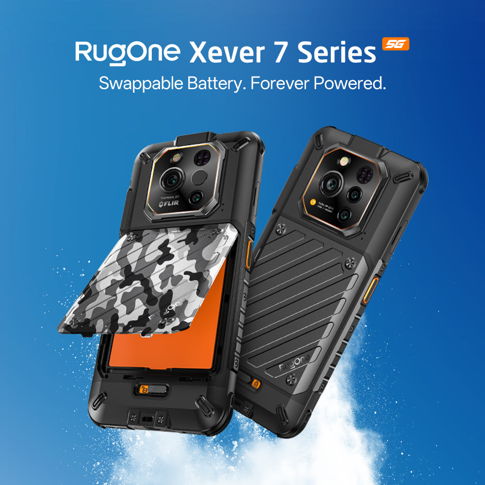 RugOne Unveils Xever 7 Series: The Swappable Battery and OIS Camera Rugged Phone